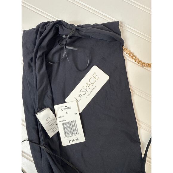 NWT L Space Swim Top Voltaire & Rebel Striped Swimming Bikini Surf BUNDLE Sz L - Picture 5 of 7